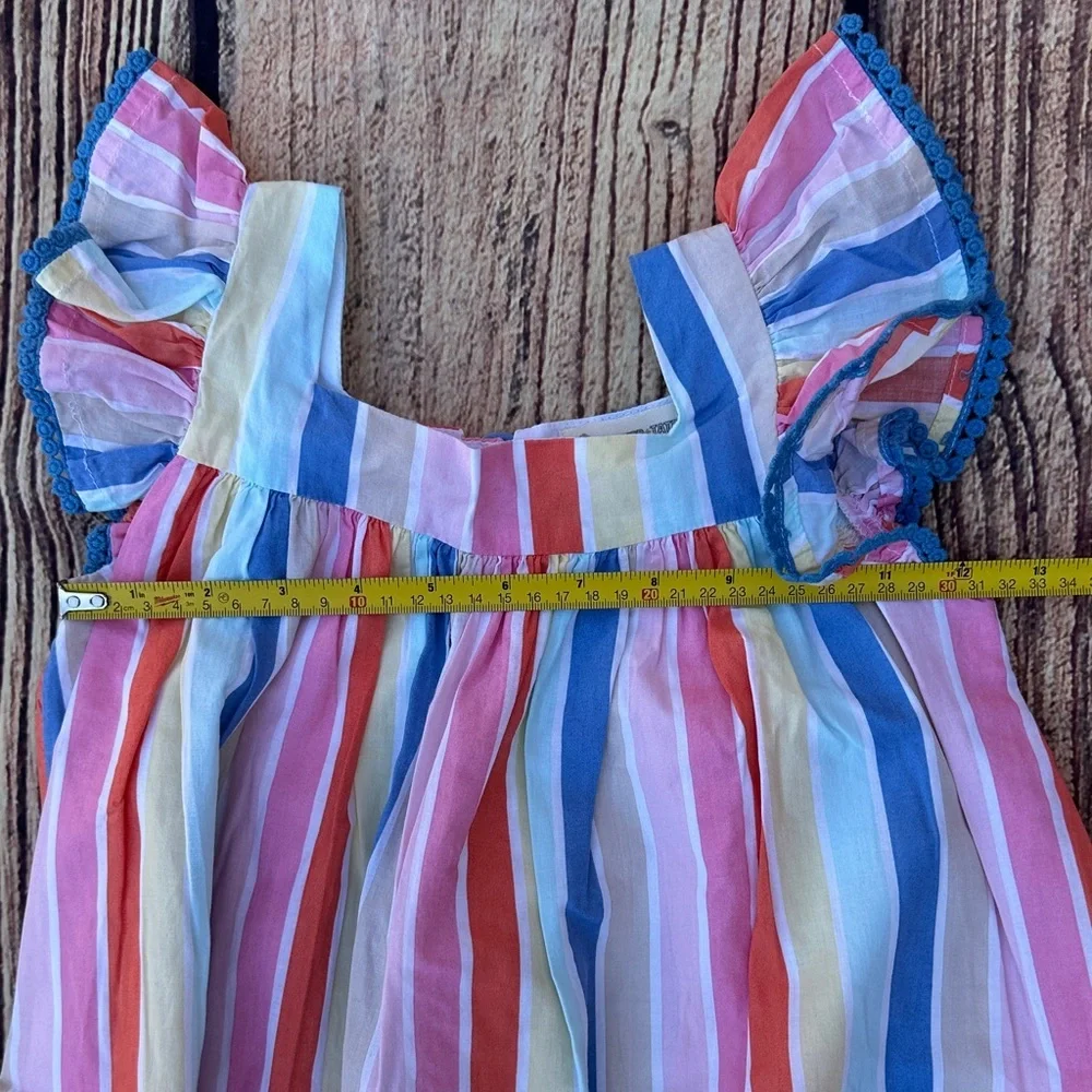 Tucker + Tate Multicolor Striped Kids Dress